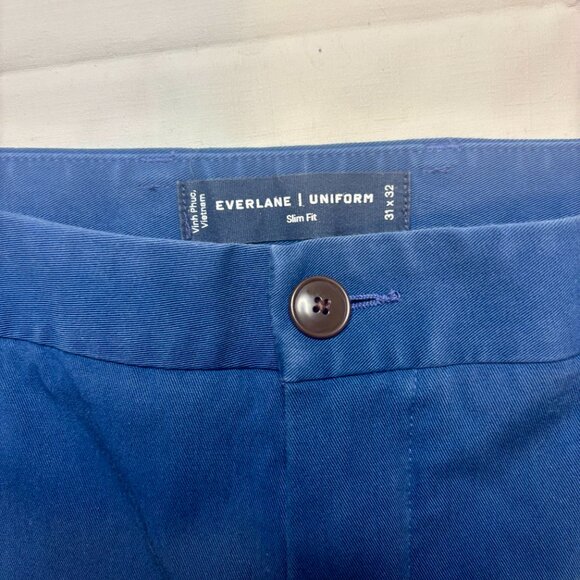 Everlane Men's Uniform The Performance Chinos Midnight Navy Pants size 31 waist - Picture 6 of 9